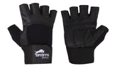 Spinto - Double Long Strap Leather Gloves