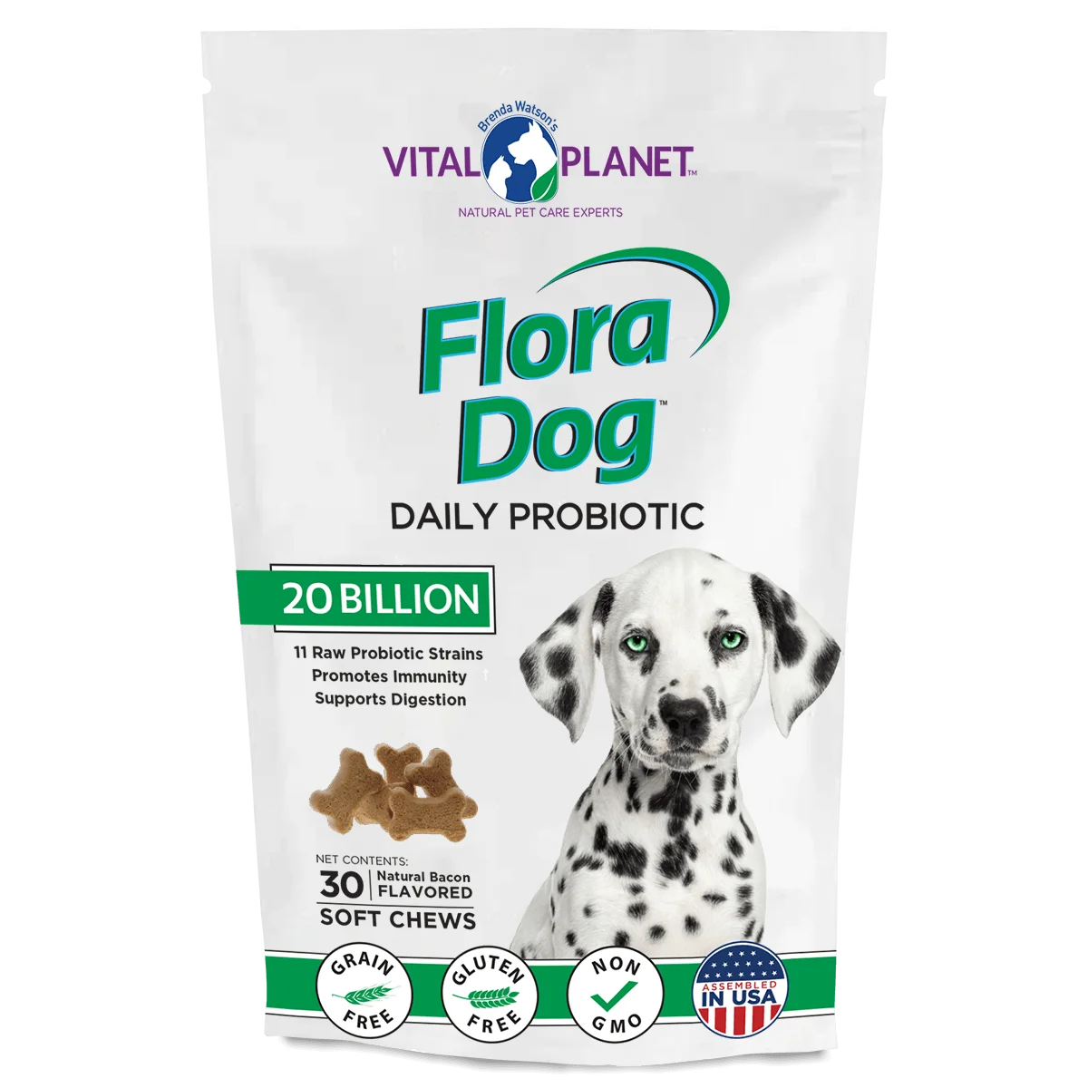 Vital Planet - Flora Dog 20 Billion Soft Chew (30 count)